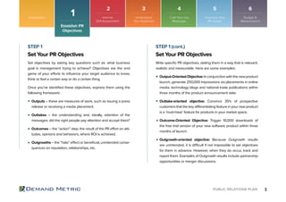 Public Relations Plan Playbook | PDF