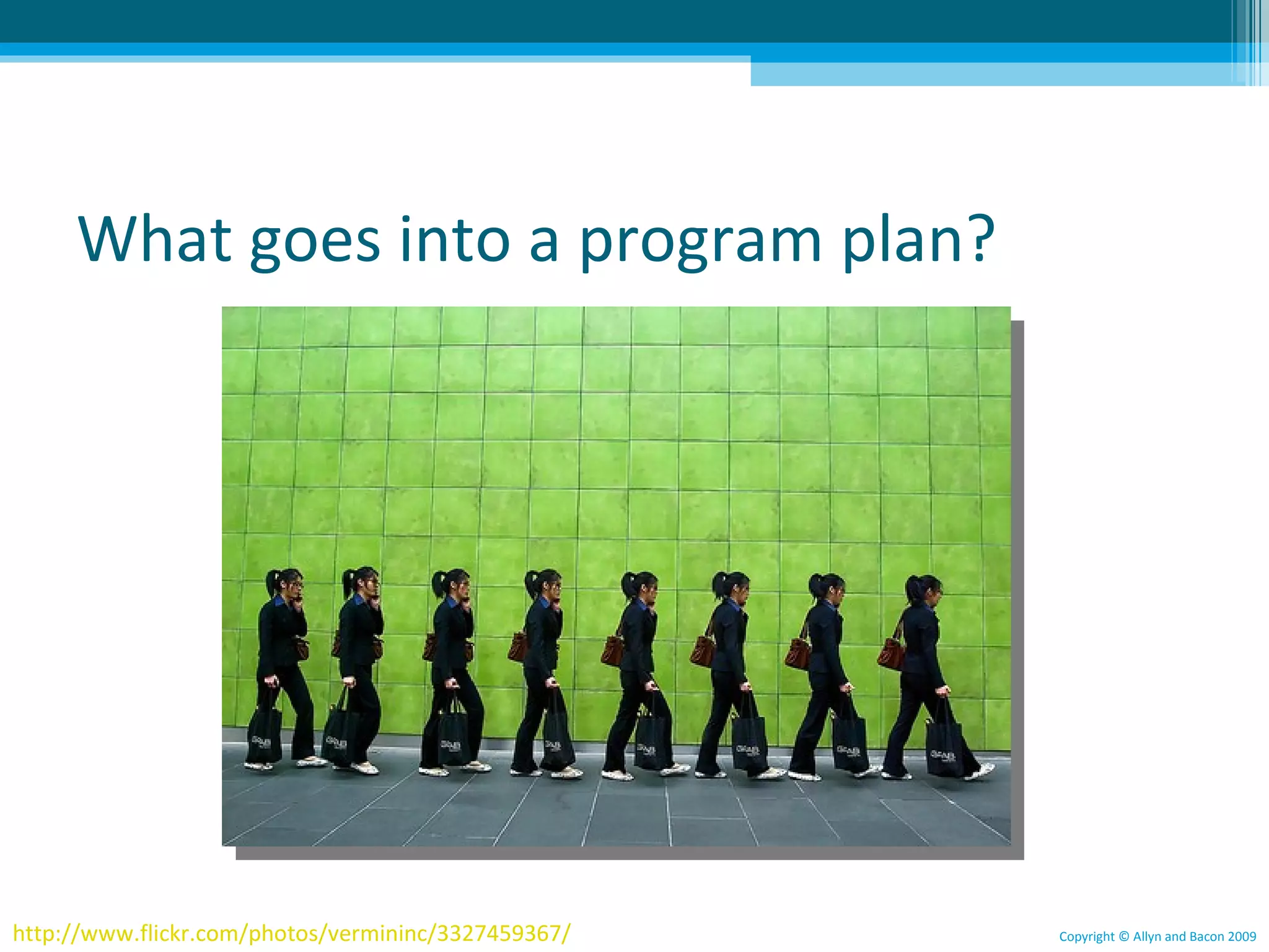 What are three situations that often
    require a PR campaign?

     • Remedial

     • One-time project

     • Reinforcement



www.flickr.com/photos/stevewall/377650283/   Copyright © Allyn and Bacon 2009
 