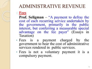 Public Revenue | PPTX
