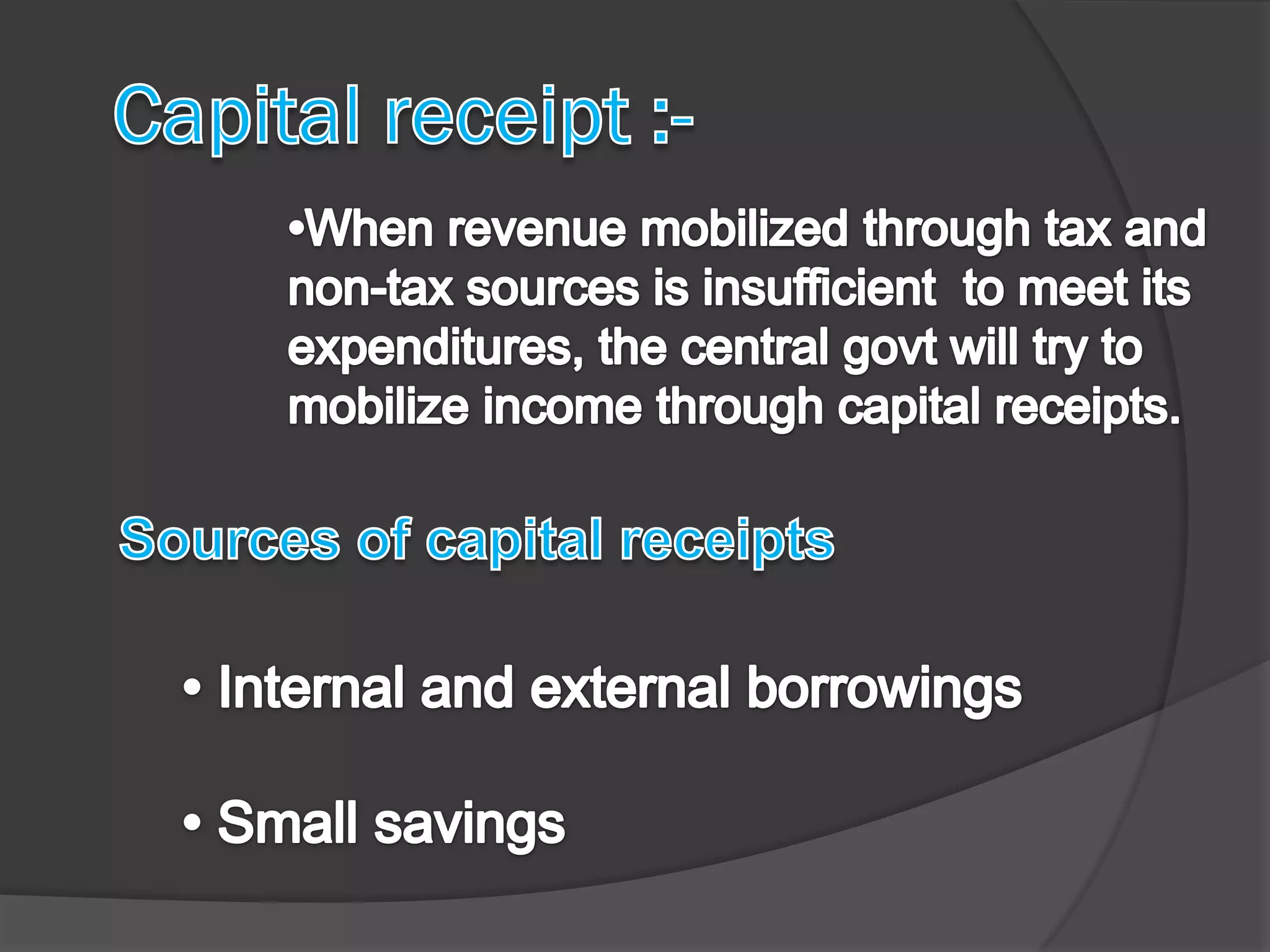 Public revenue . presentation