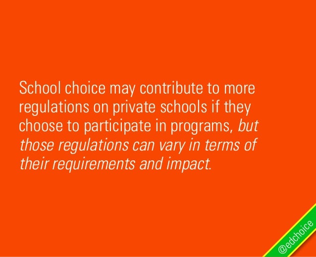 Breaking Down Public Rules On Private Schools Measuring The Regulat Breaking Down Public Rules On Private Schools Measuring The Regulat