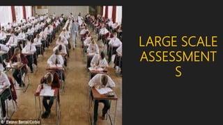 LARGE SCALE
ASSESSMENT
S
 
