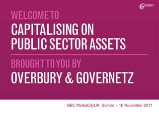 BBC MediaCityUK, Salford – 10 November 2011
 