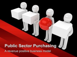 Public Sector Purchasing A revenue positive business model 