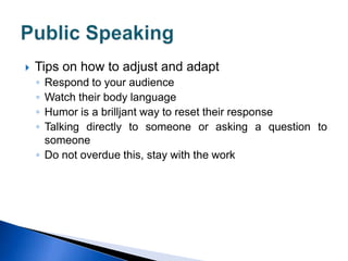 Public Speaking Slide 9