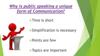 Public speaking | PPTX