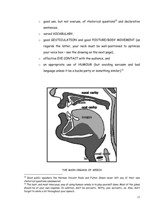 THE ART OF PUBLIC SPEAKING | PDF