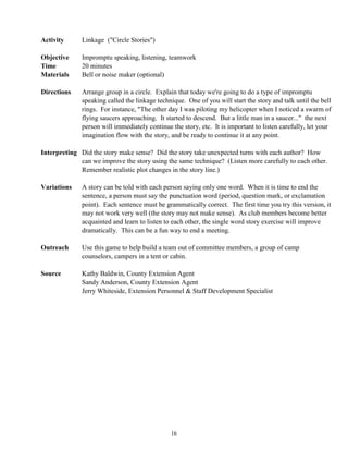 Public speaking activities | PDF