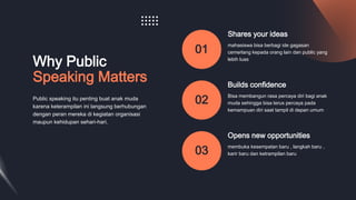 PUBLIC SPEAKING UNTUK PENINGKATAN KEMAMPUAN | PDF