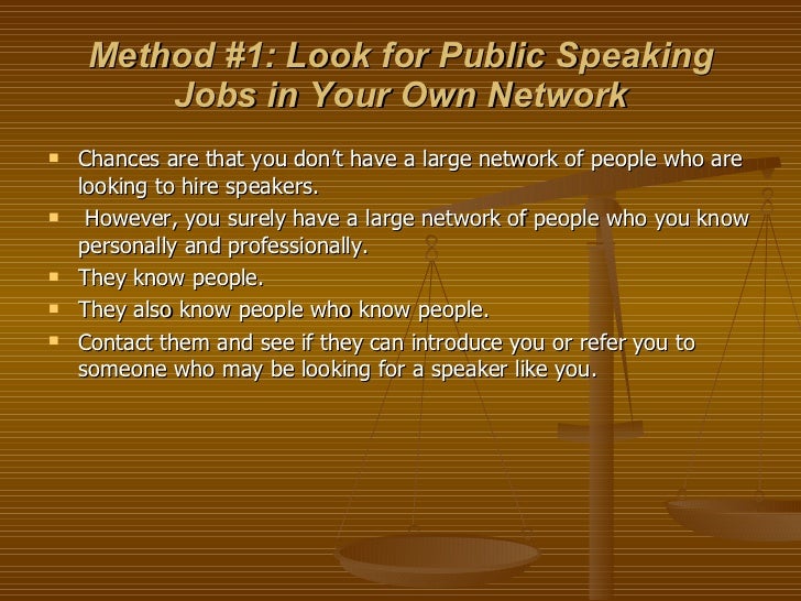 Public Speaking Jobs 3 Methods to Find 'Em Fast!