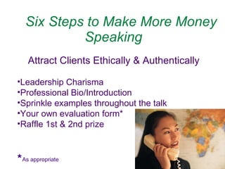 Accelerate Your Business Growth with Speaking Gigs