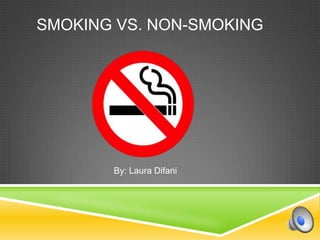 SMOKING VS. NON-SMOKING

By: Laura Difani

 