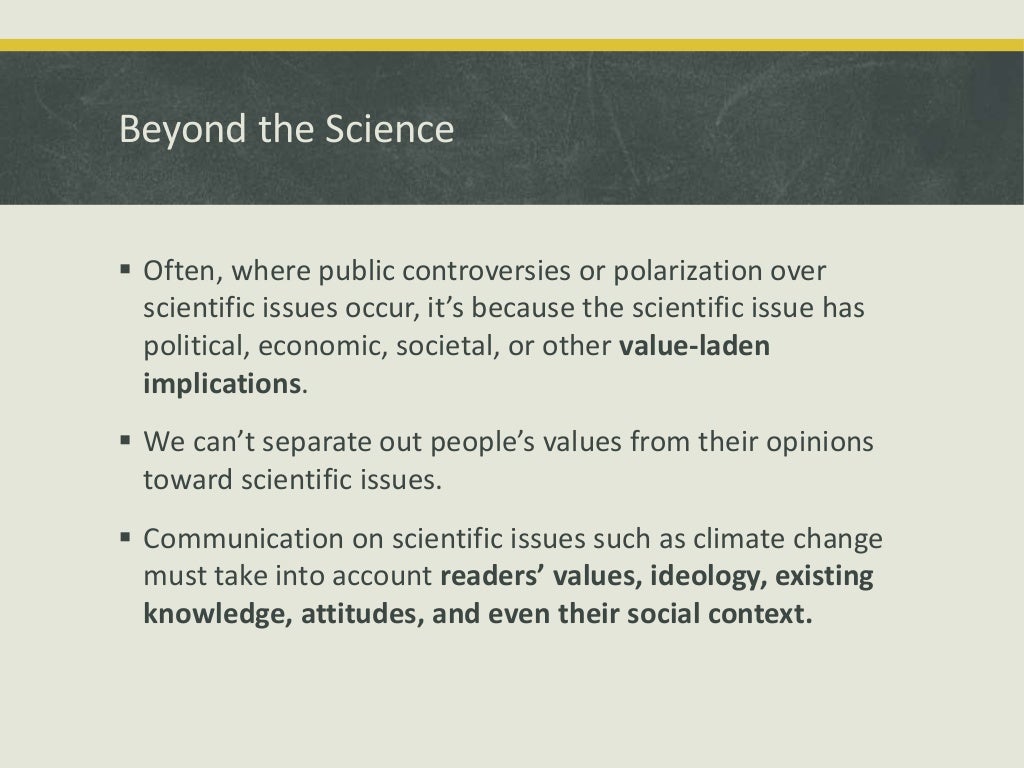 Public Understanding of Science Lecture 2