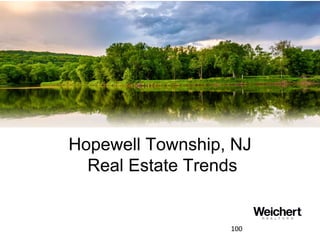100
Hopewell Township, NJ
Real Estate Trends
 