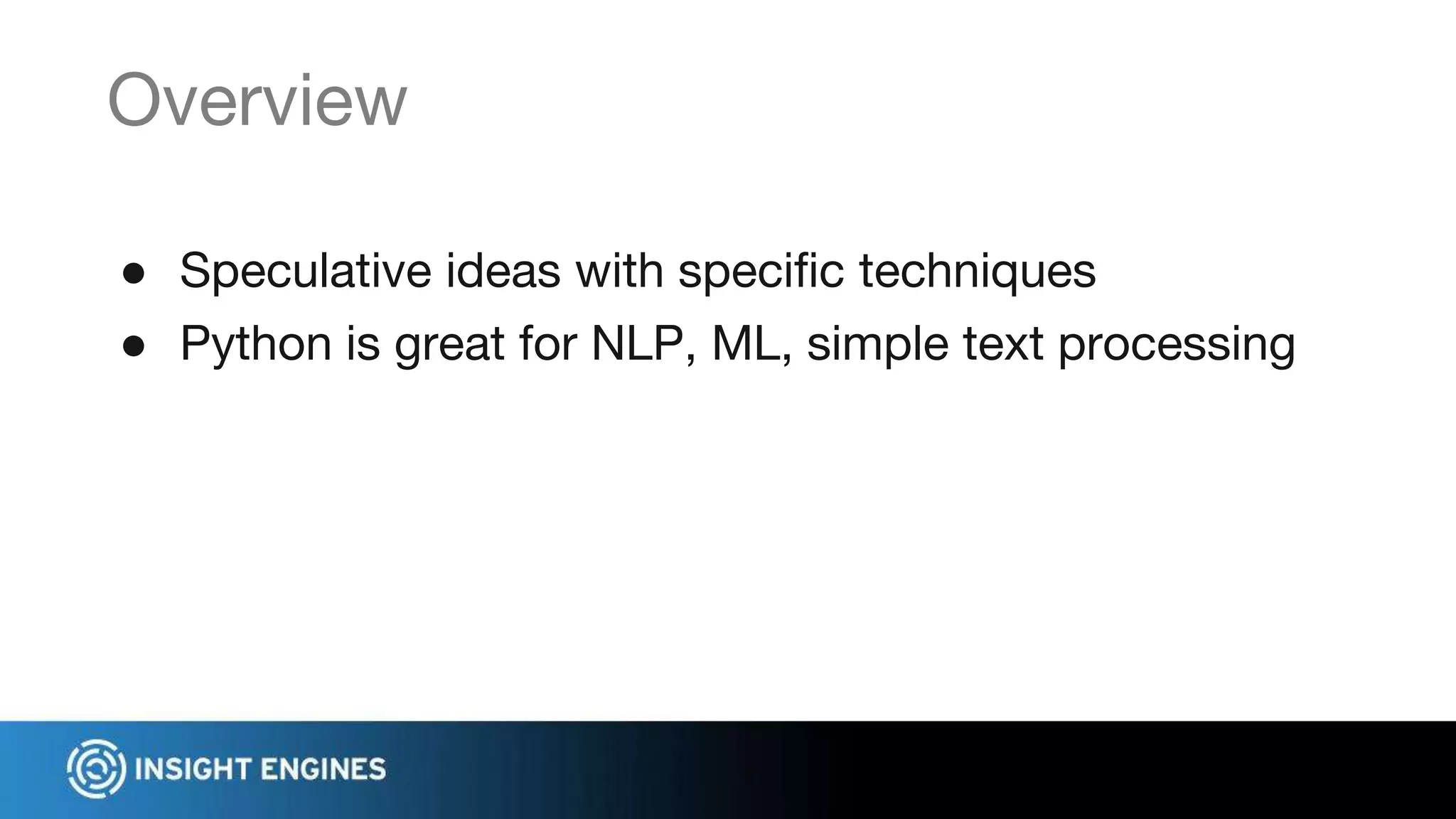 NLP techniques for log analysis | PPTX