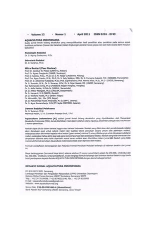 Publikasi jurnal ilmiah