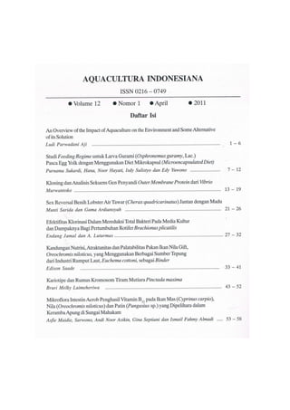 Publikasi jurnal ilmiah