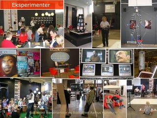 Eksperimenter
Rolf Hapel Borgerservice og Biblioteker Aarhus Kommune
 