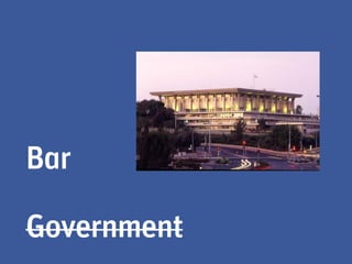 Bar

Government
 