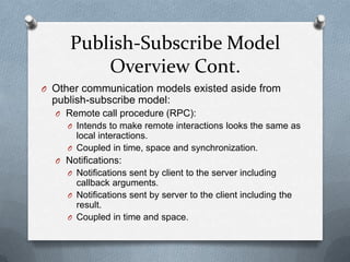 Publish subscribe model overview image.