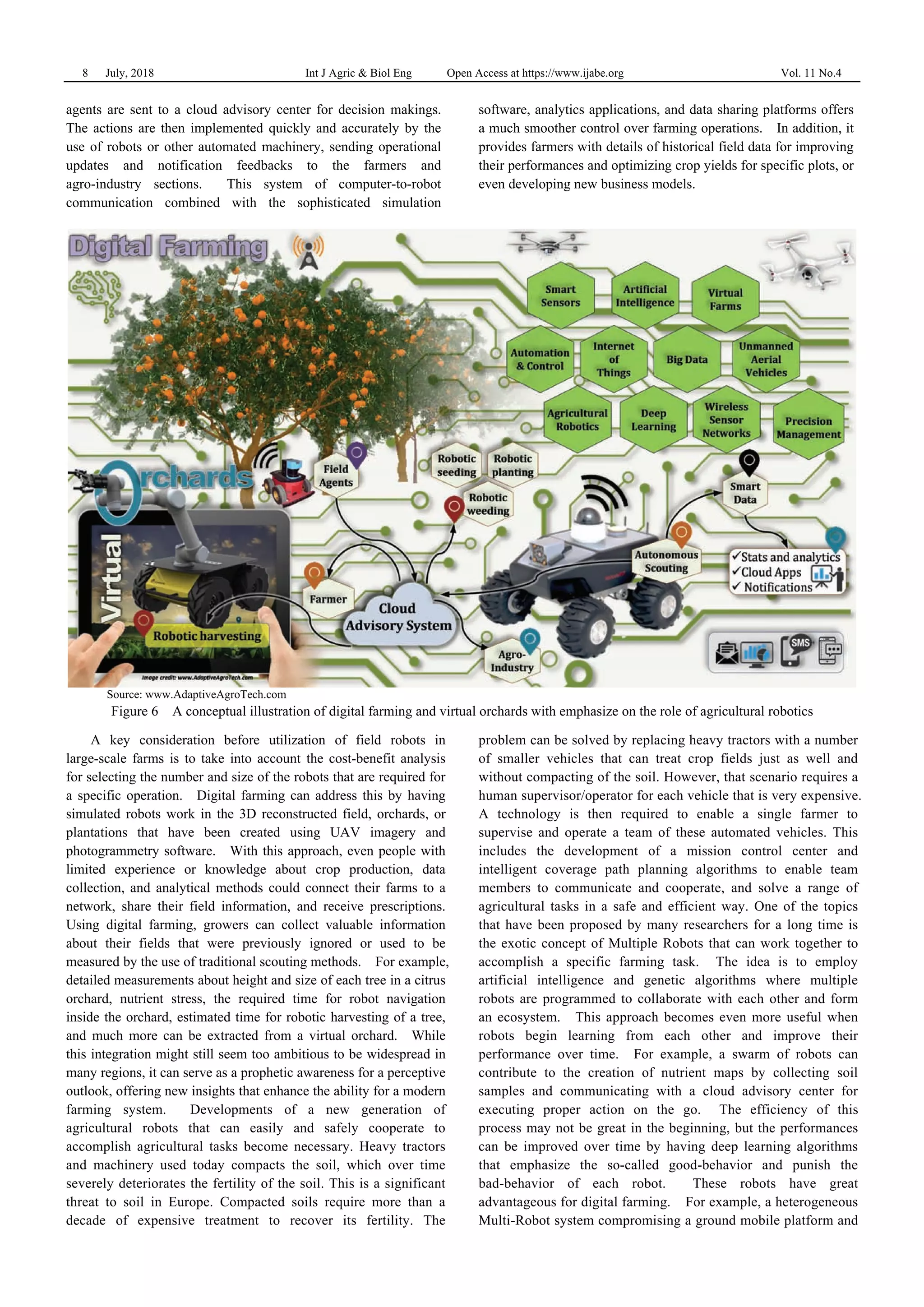 Research and development in agricultural robotics: A perspective of ...