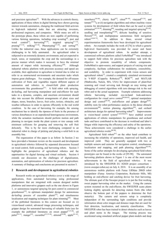 Research and development in agricultural robotics: A perspective of ...