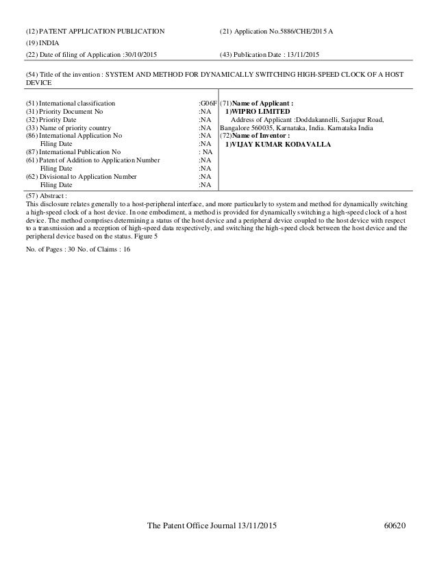published patent and design registration information november 13th registration information sheet ut austin