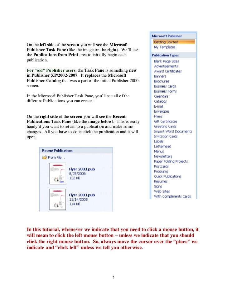 microsoft publisher for xp