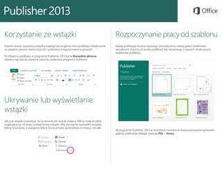 Microsoft Publisher 2013 | PPT