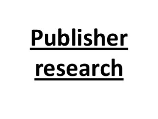 Publisher
research
 