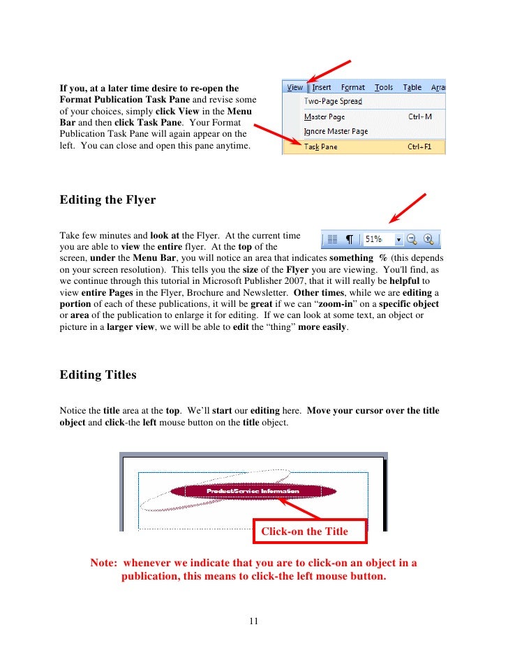 publisher master page number publisher master page number