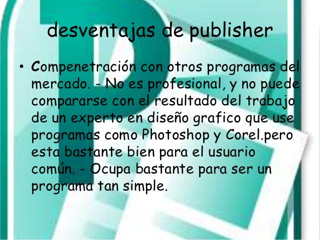 TEORIA DE PUBLISHER