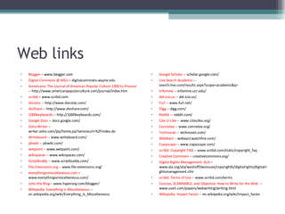 Publishing And The Web | PPT