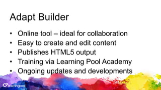 Publishing an Adapt Learning Course | PPTX