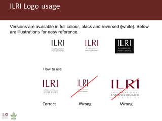 Publishing and designing ILRI’s research products
