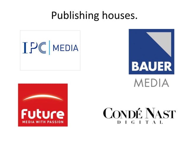 Publishing houses | PPT