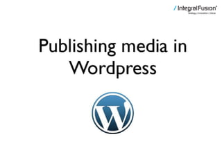 Publishing - Word Press