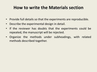 Publishing research papers | PPTX