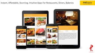 Apps for Restaurants, Diners and Bakeries  