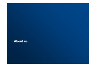 About us 
 