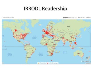 IRRODL Readership
 
