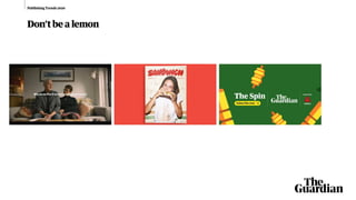 Publishing trends 2020