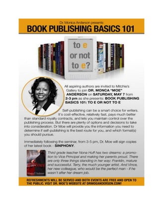 Self-Publishing Workshop for Business Leaders, Aspiring Writers and Bloggers