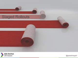 Staged Rollouts
@pareshmayani
 