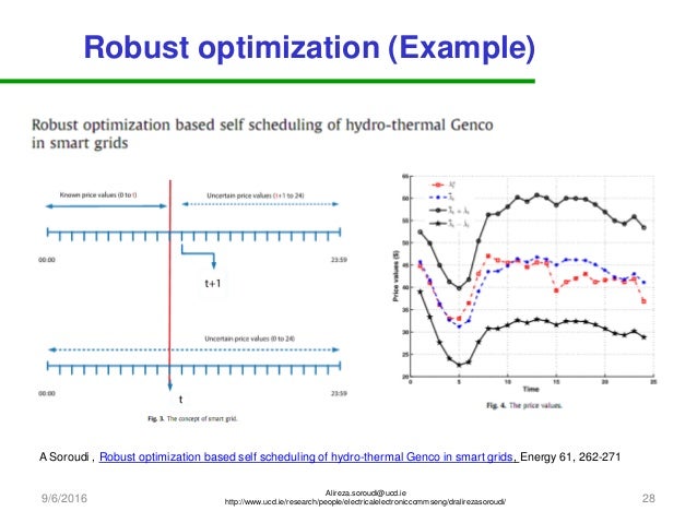 robust optimization based decision making in energy systems robust optimization