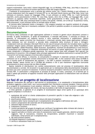 Introduzione alla localizzazione | PDF