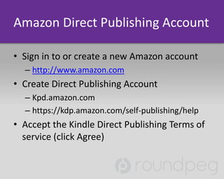 kindle direct publishing support