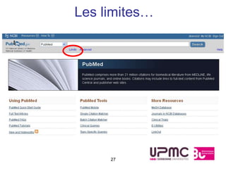 Les limites…




     27
 