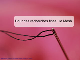 S'il te plaît, dessine-moi...
                  Vocabulaire normalisé

                                   Descripteurs



                                           Hiérarchie




...un thésaurus
 