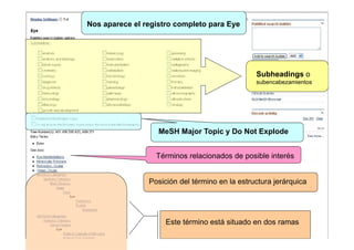 Seleccionamos el subheading Diagnosis
 